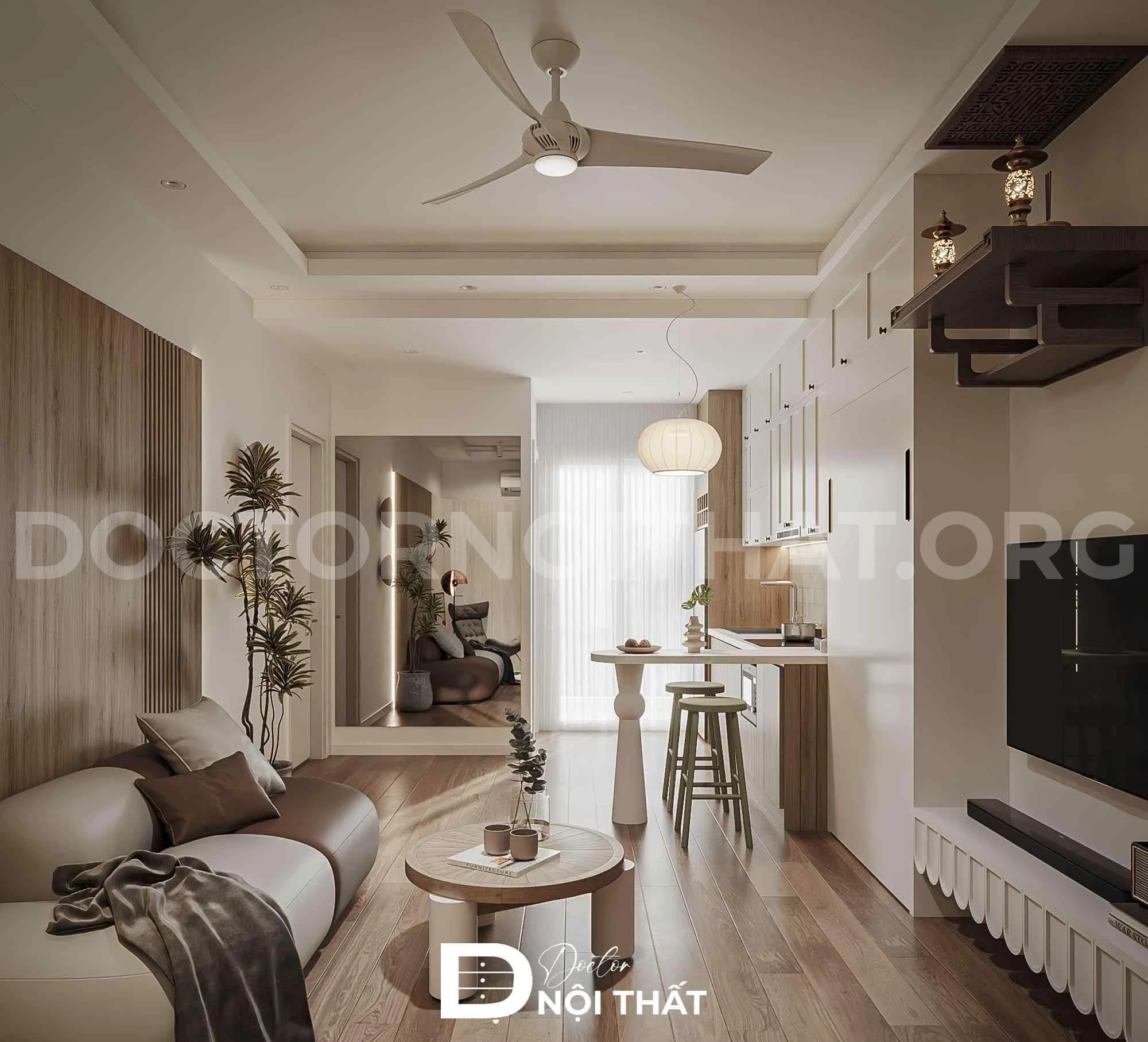 Bản vẽ thiết kế nội thất chung cư