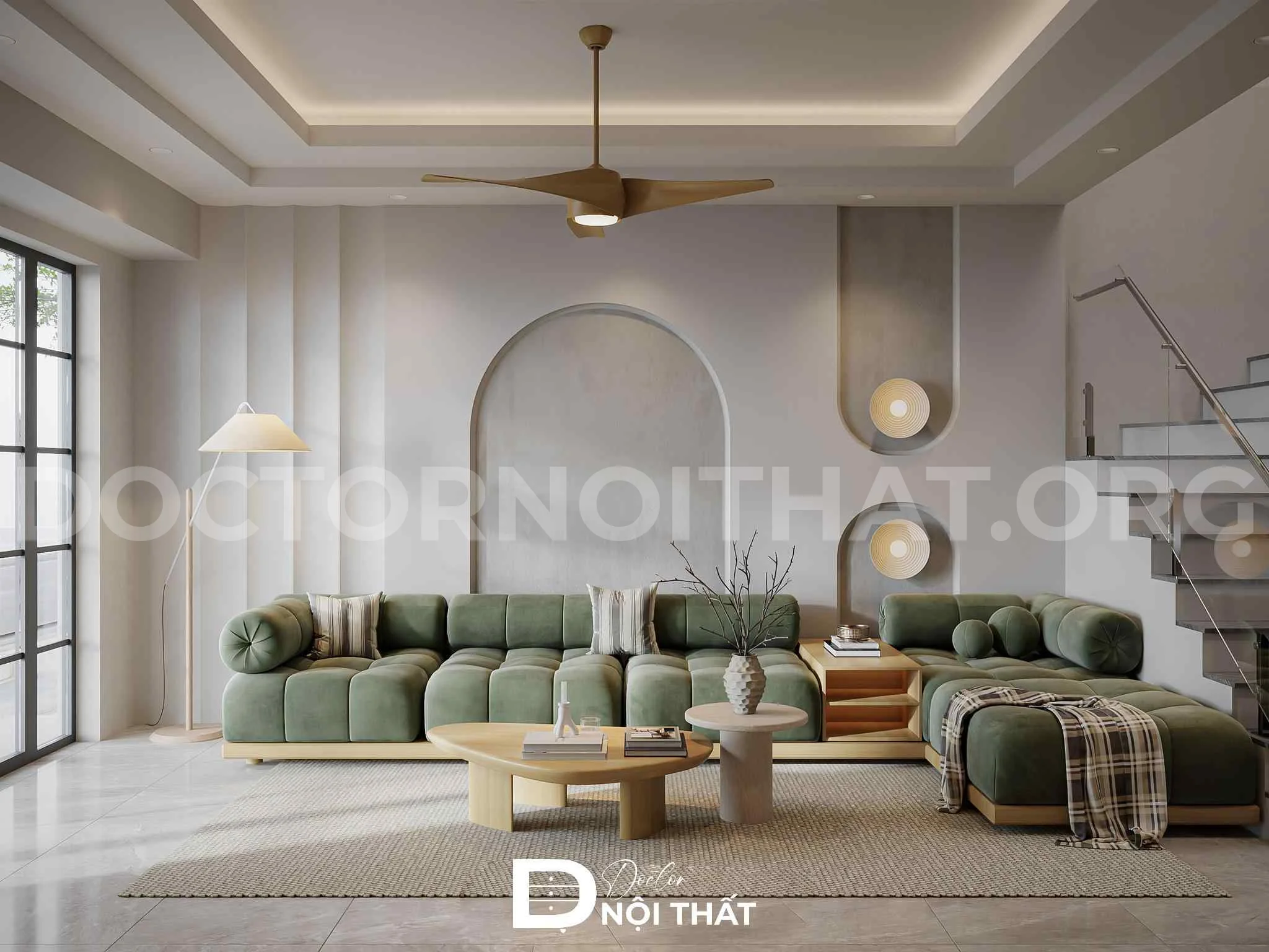 Bản vẽ thiết kế nội thất nhà phố đẹp hiện đại