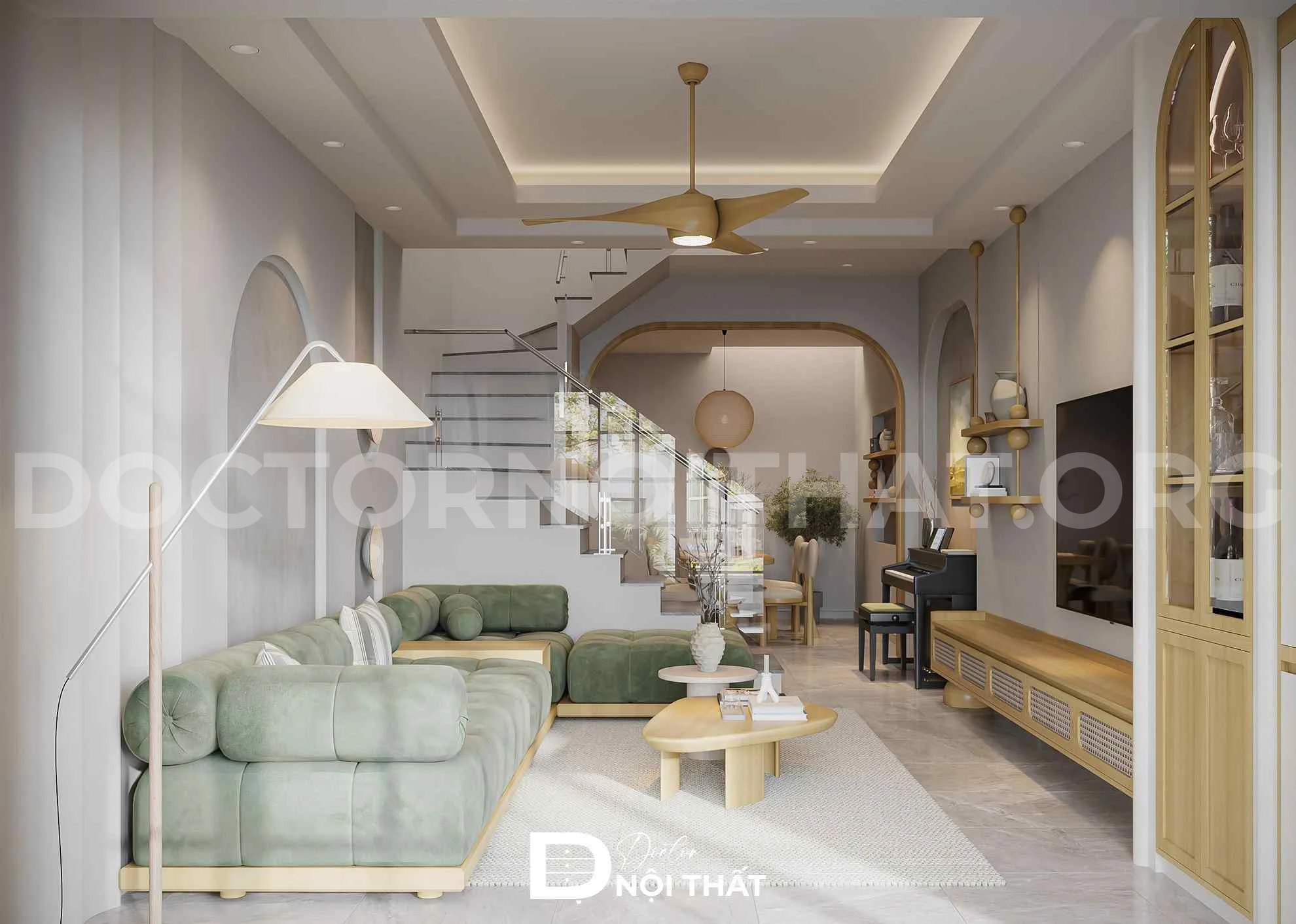 Cách đọc bản vẽ thiết kế nội thất nhà phố đơn giản