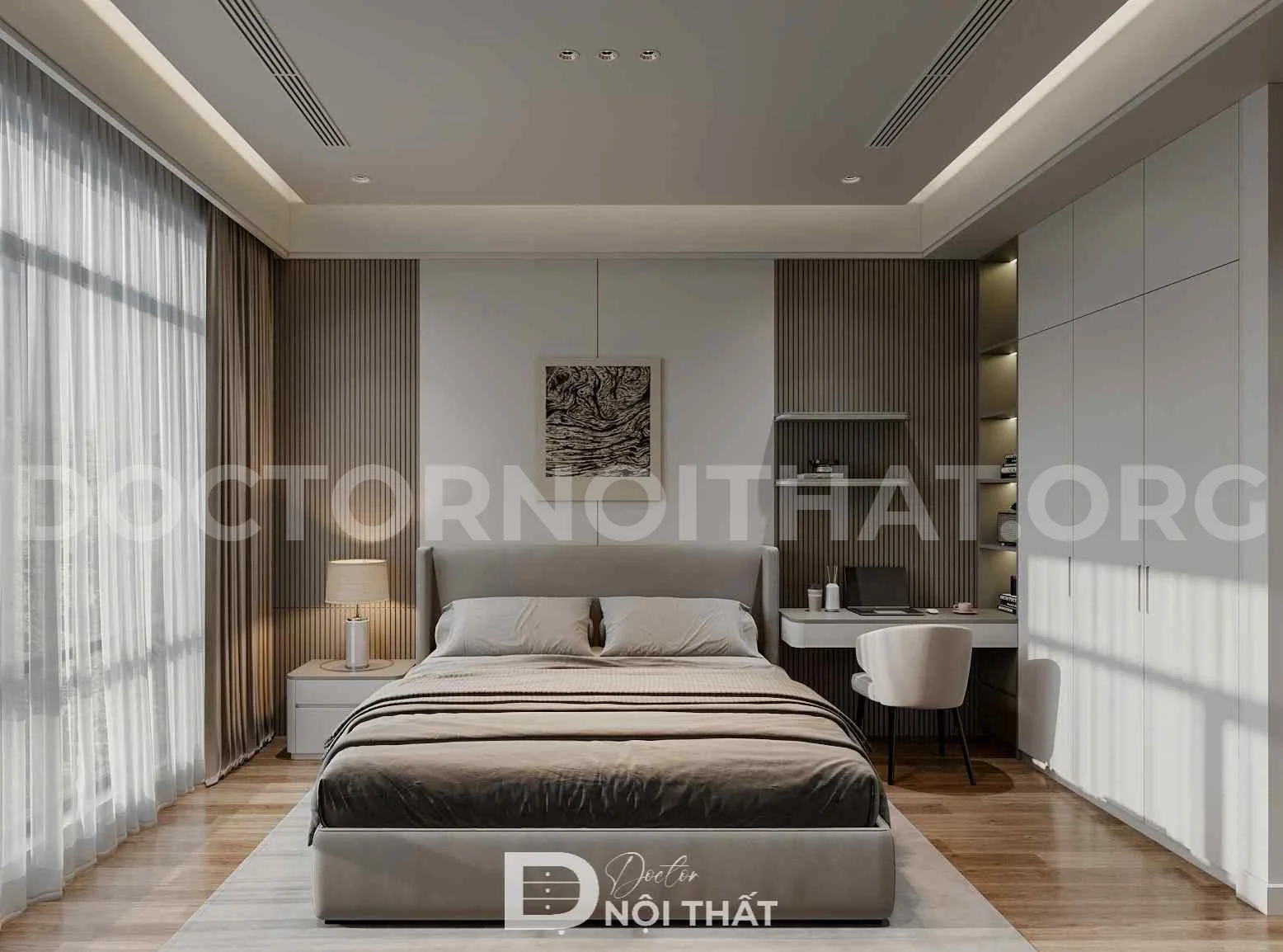 Dự án thiết kế nội thất nhà phố không gian mở 85m2 tại Thanh Oai – Hà Nội