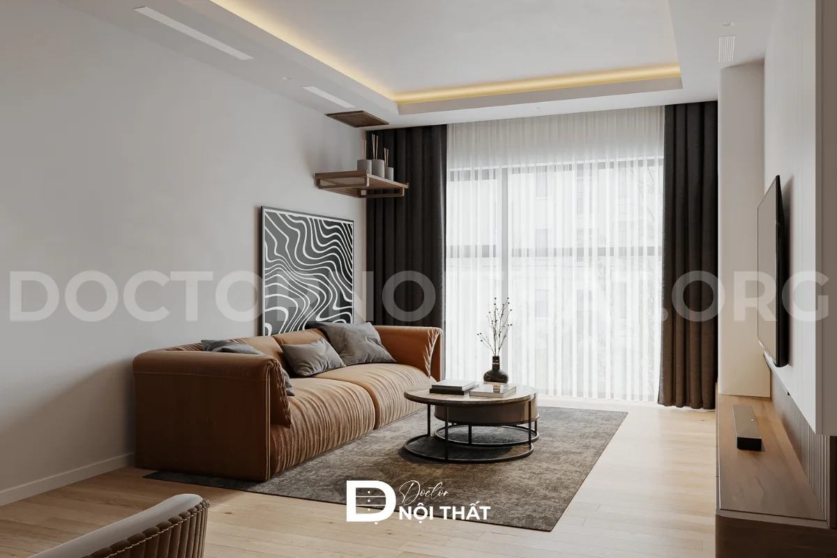 Mẫu căn hộ đảm bảo nguyên tắc thiết kế nội thất chung cư trong từng chi tiết