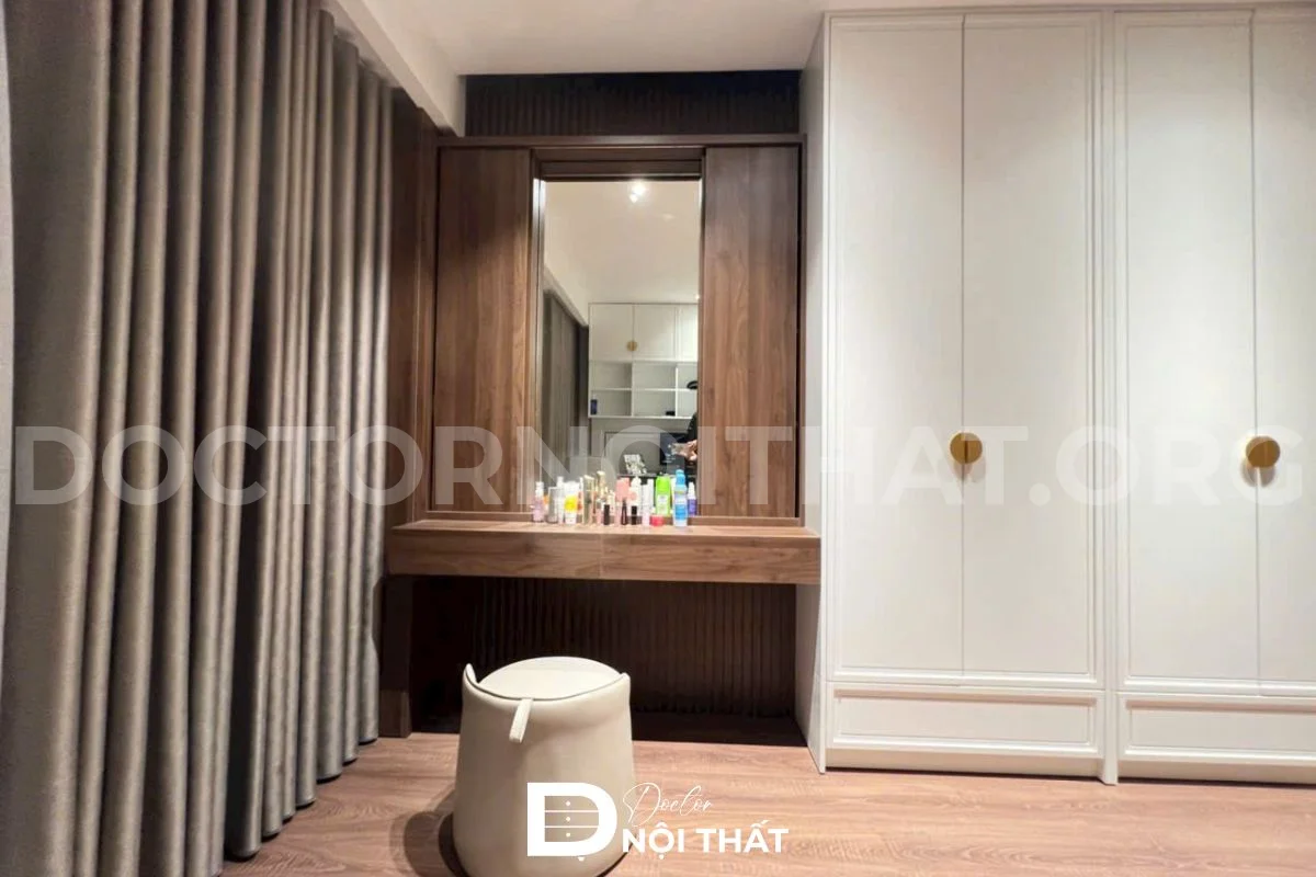 Dự án 1: Thi công nội thất chung cư 143m2 3 phòng ngủ tại Goldmark City - hình 24