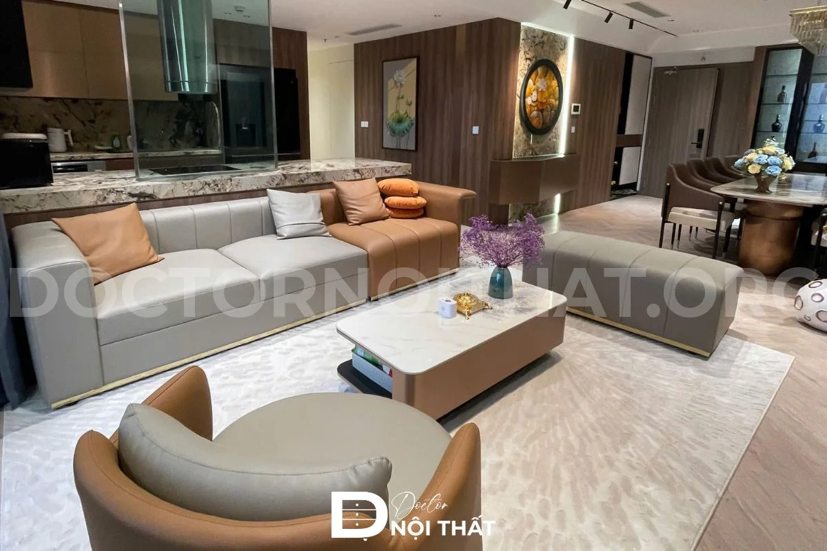 Dự án 2: Thi công nội thất căn hộ 3 phòng ngủ 120m2 tại Chung cư Ngoại Giao Đoàn - hình 27
