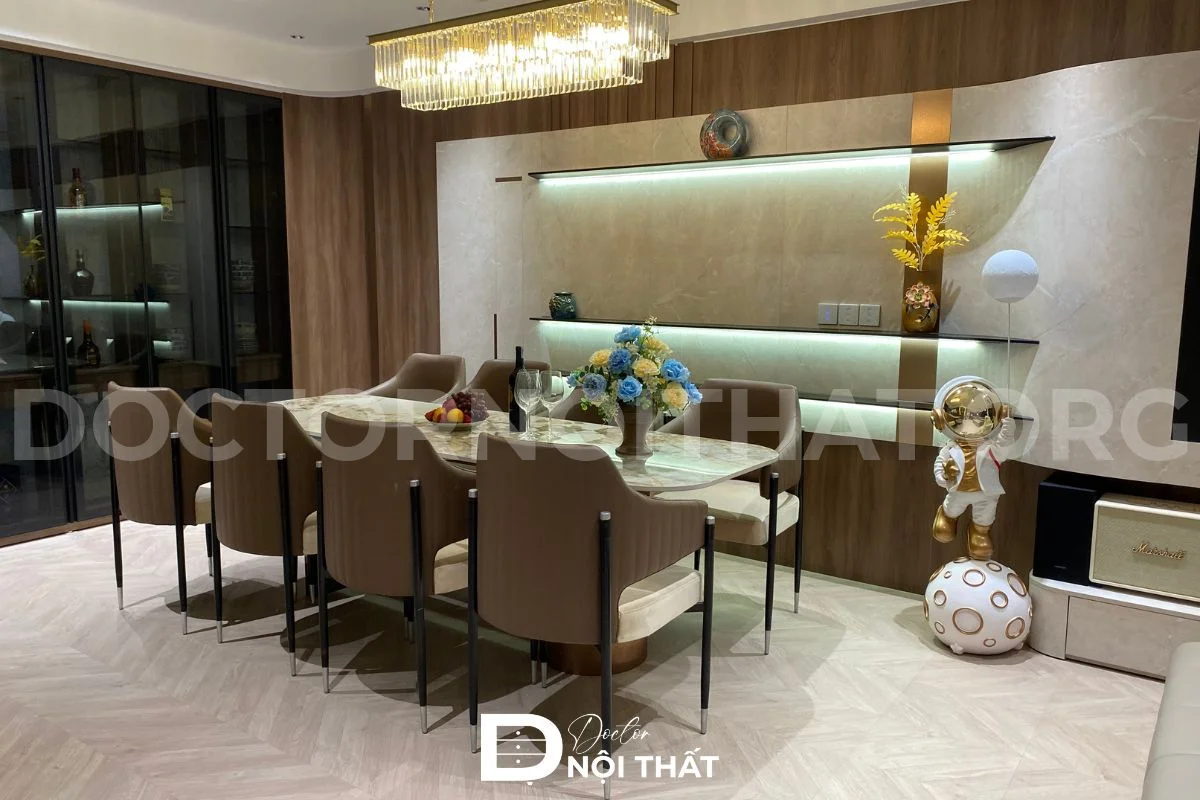 Dự án 2: Thi công nội thất căn hộ 3 phòng ngủ 120m2 tại Chung cư Ngoại Giao Đoàn - hình 31