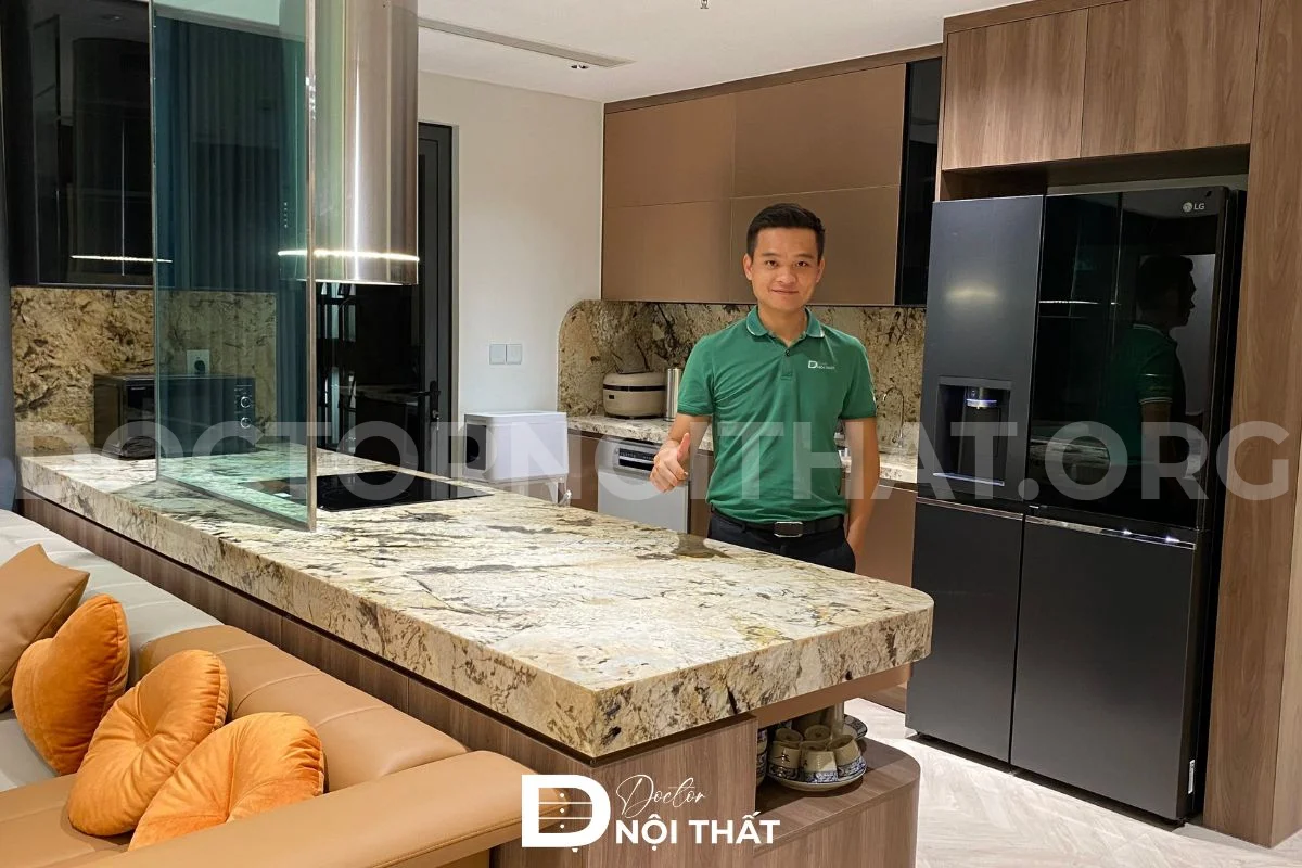 Dự án 2: Thi công nội thất căn hộ 3 phòng ngủ 120m2 tại Chung cư Ngoại Giao Đoàn - hình 44