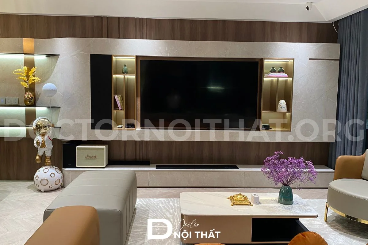 Dự án 2: Thi công nội thất căn hộ 3 phòng ngủ 120m2 tại Chung cư Ngoại Giao Đoàn - hình 46