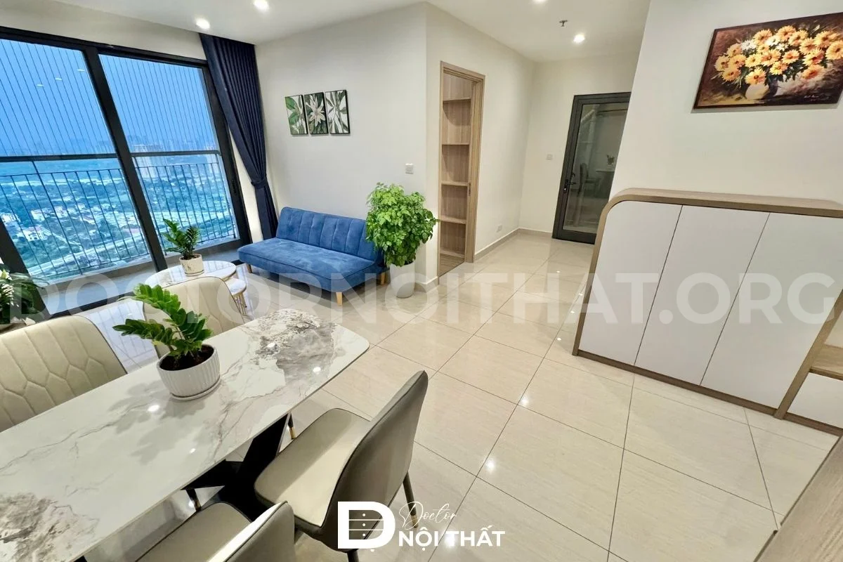 Dự án 3: Thi công nội thất chung cư 2 phòng ngủ 55m2 tại Vinhomes Smart City - hình 52