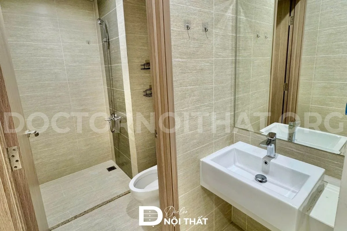 Dự án 3: Thi công nội thất chung cư 2 phòng ngủ 55m2 tại Vinhomes Smart City - hình 60