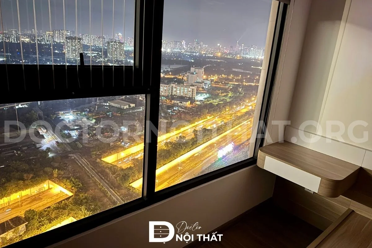 Dự án 3: Thi công nội thất chung cư 2 phòng ngủ 55m2 tại Vinhomes Smart City - hình 61