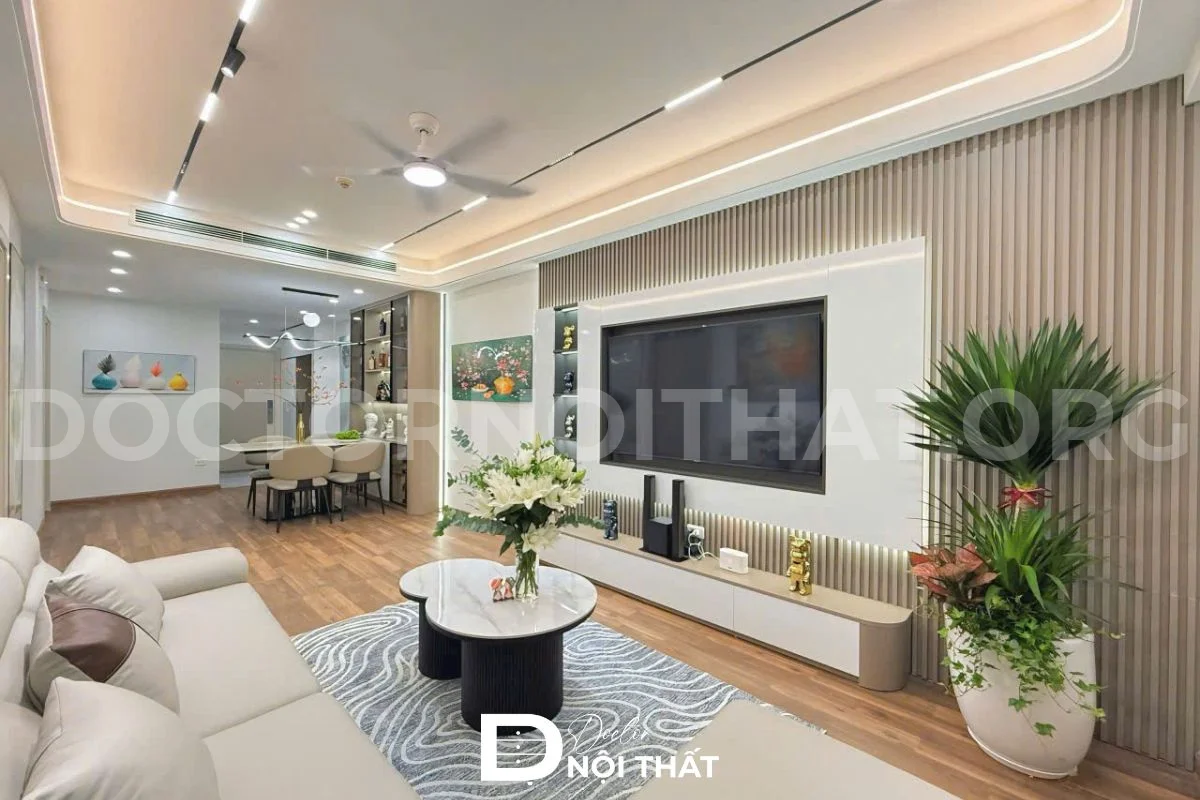 Dự án 4: Thi công nội thất căn hộ 2 phòng ngủ tại Goldmark City - hình 64