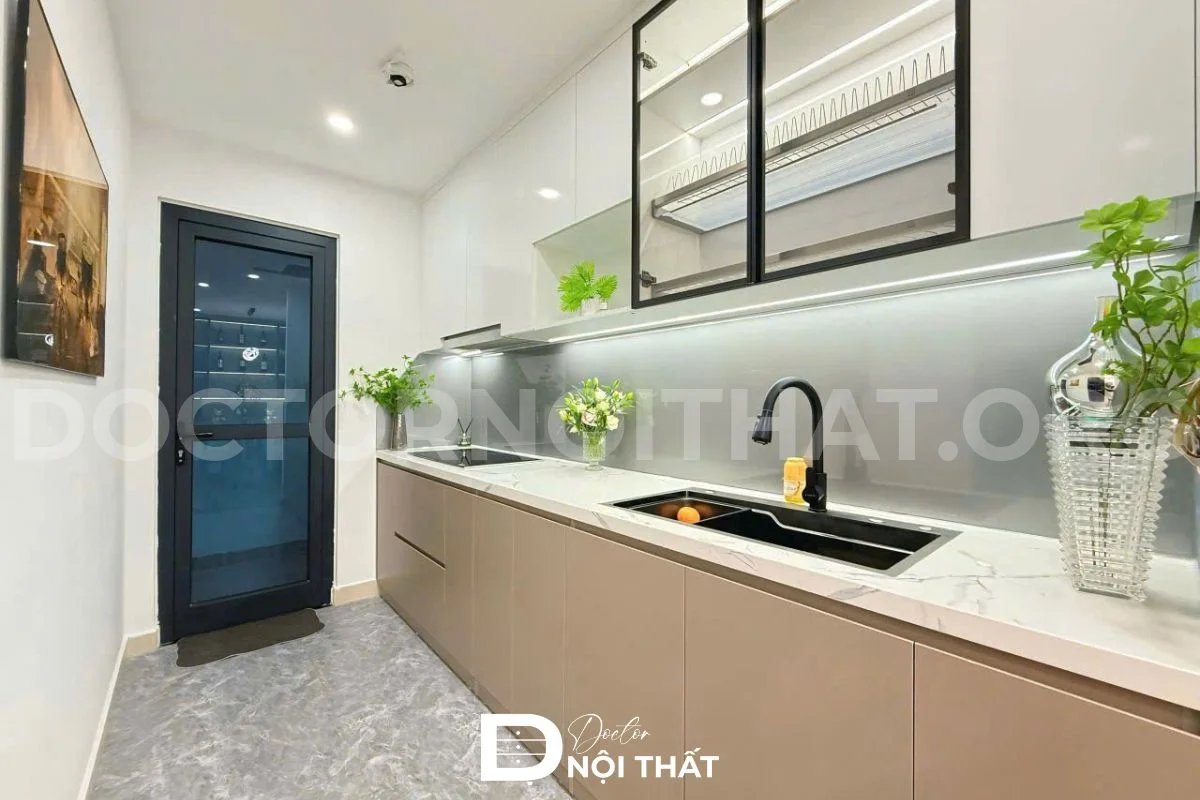 Dự án 4: Thi công nội thất căn hộ 2 phòng ngủ tại Goldmark City - hình 71