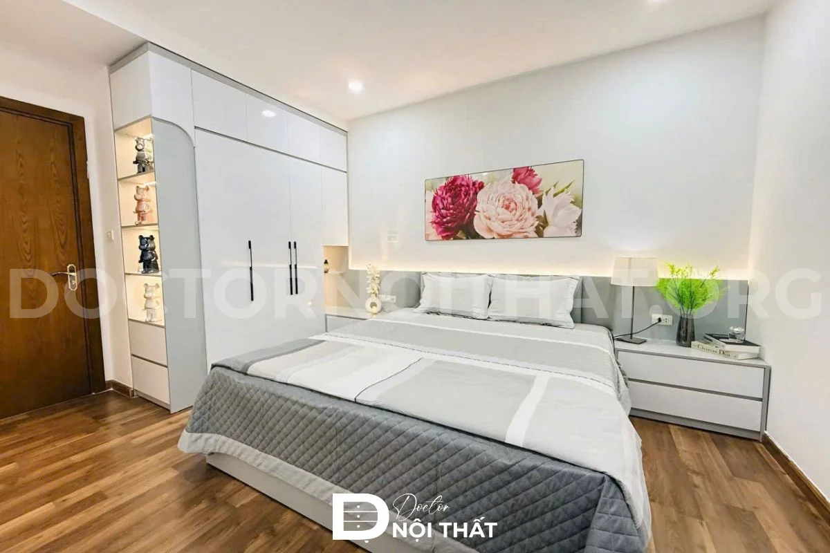 Dự án 4: Thi công nội thất căn hộ 2 phòng ngủ tại Goldmark City - hình 73