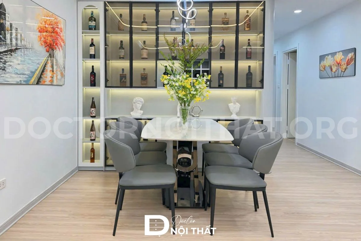 Dự án 5: Thi công nội thất chung cư 75m2 2 phòng ngủ tại Goldmark City - hình 80