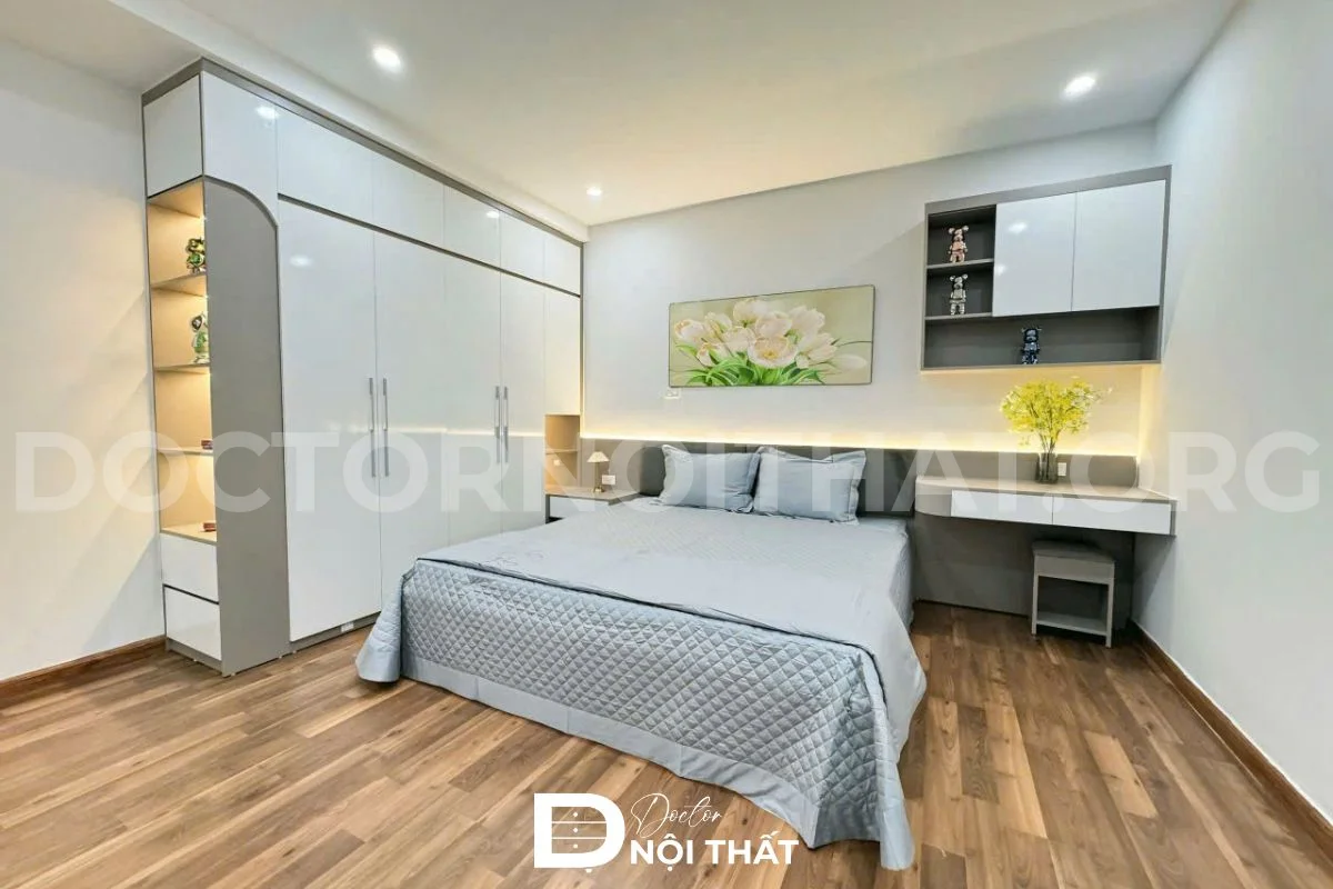 Dự án 5: Thi công nội thất chung cư 75m2 2 phòng ngủ tại Goldmark City - hình 84