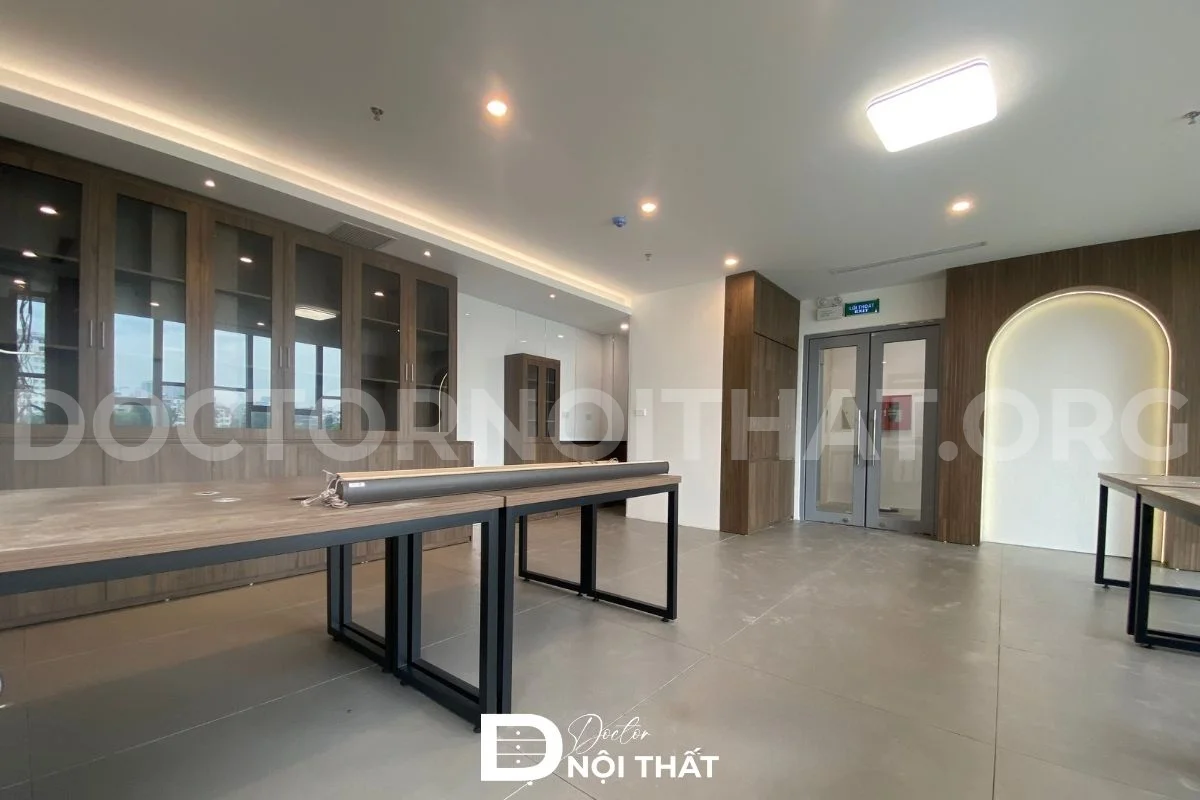 Thi công nội thất chung cư cho văn phòng anh Tụ
