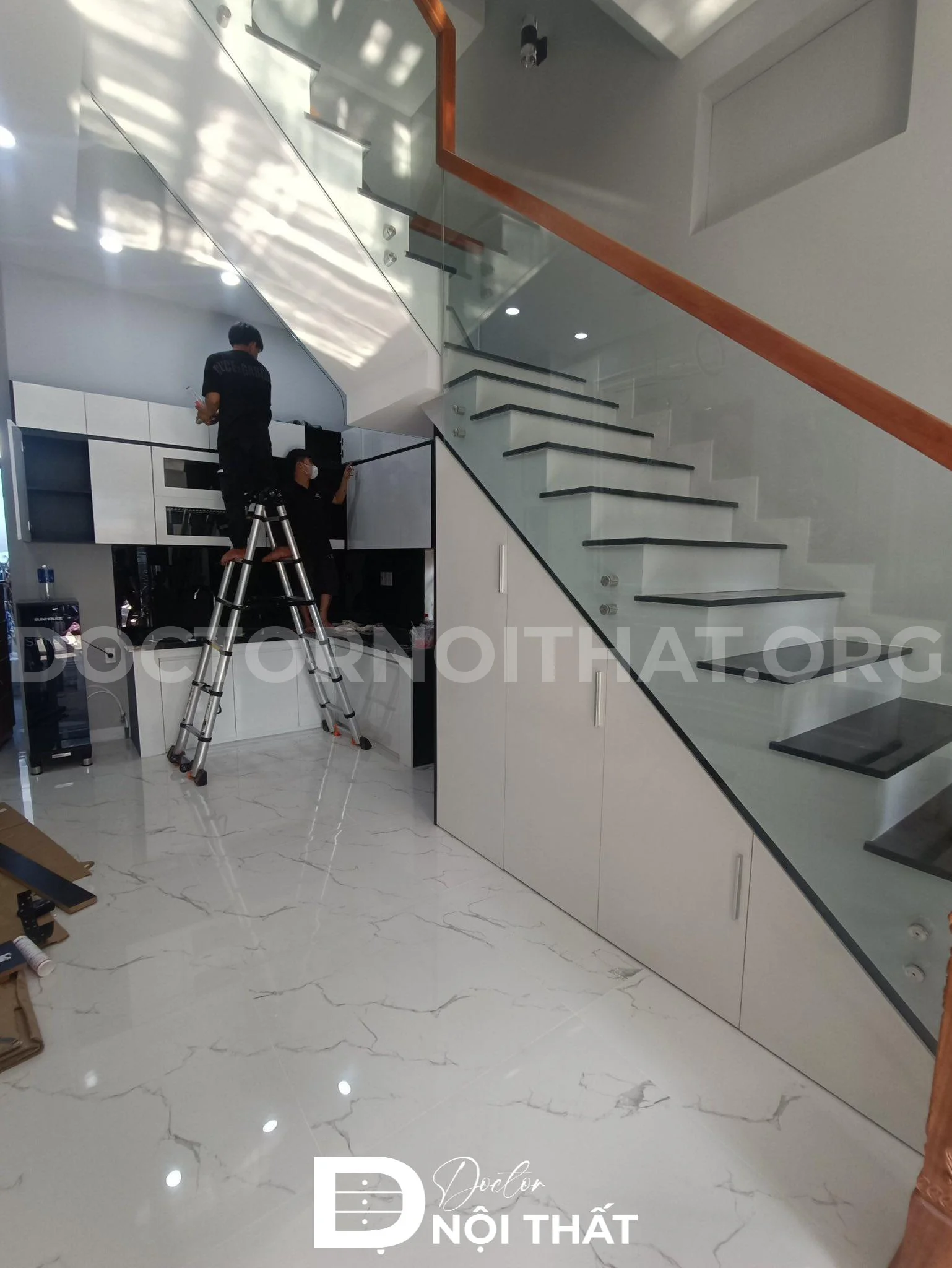 Thi công nội thất nhà phố tại Ba Đình diện tích nhỏ