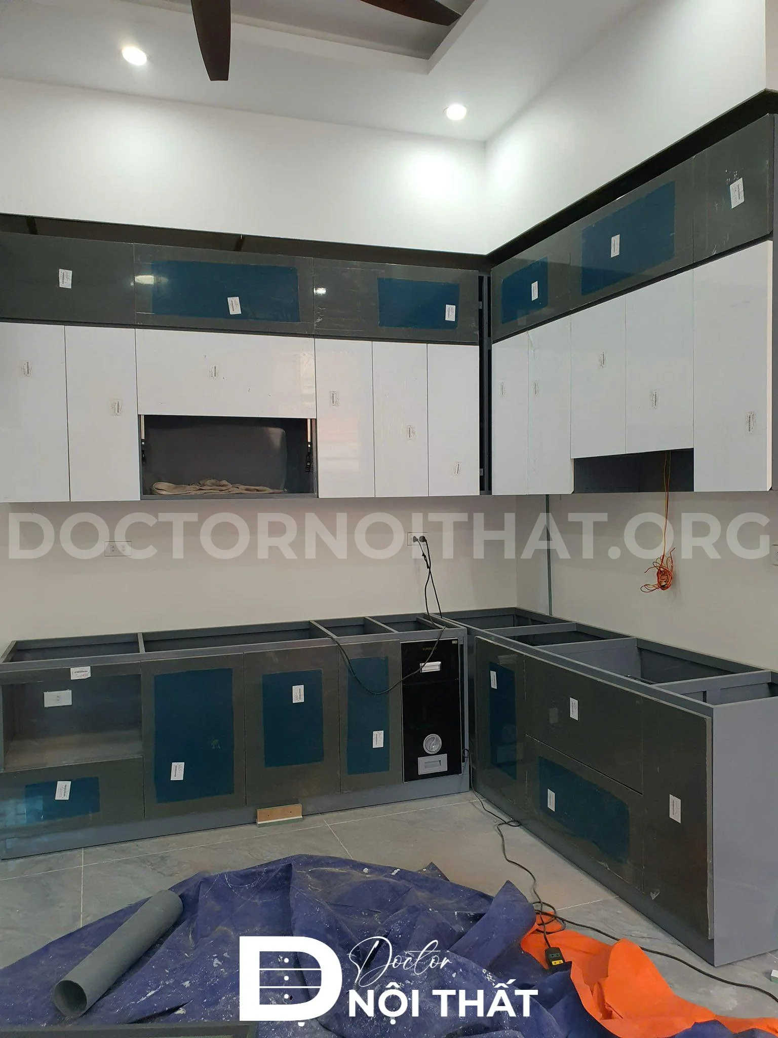 Chi phí thi công nội thất phòng bếp phụ thuộc vào phong cách và vật liệu