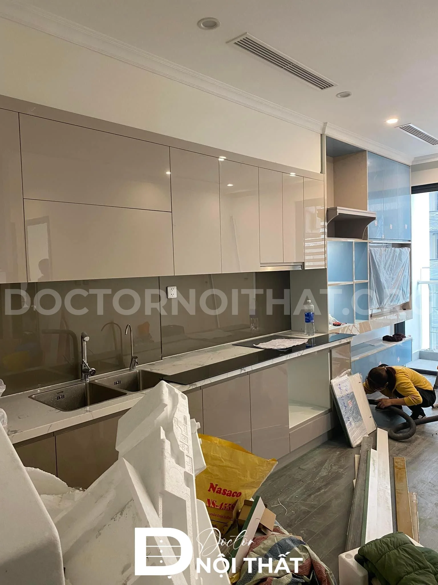 Thi công nội thất căn hộ 1 phòng ngủ tại Royal City