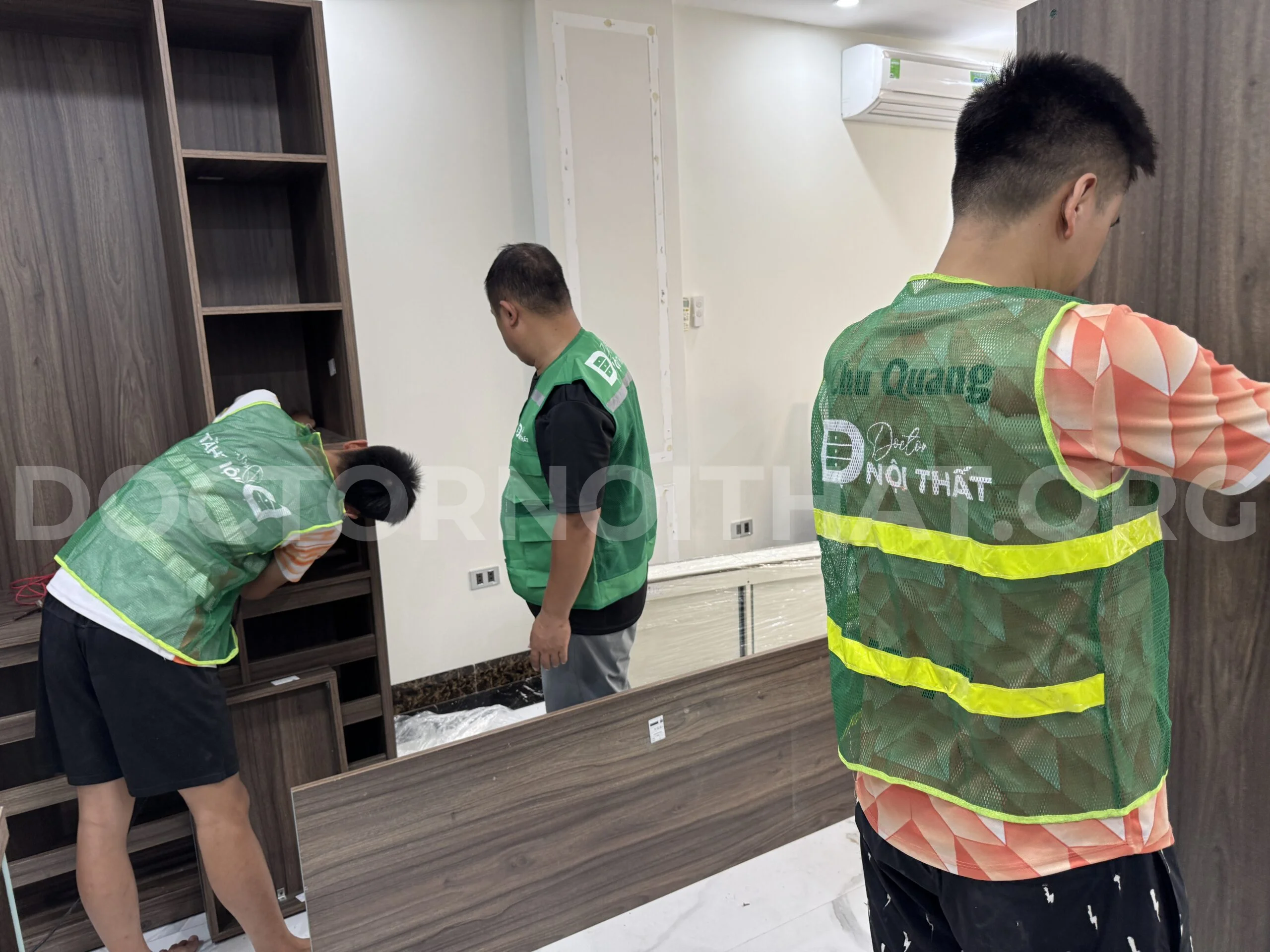 Thợ thi công nội thất tại Đà Nẵng của Doctor Nội Thất