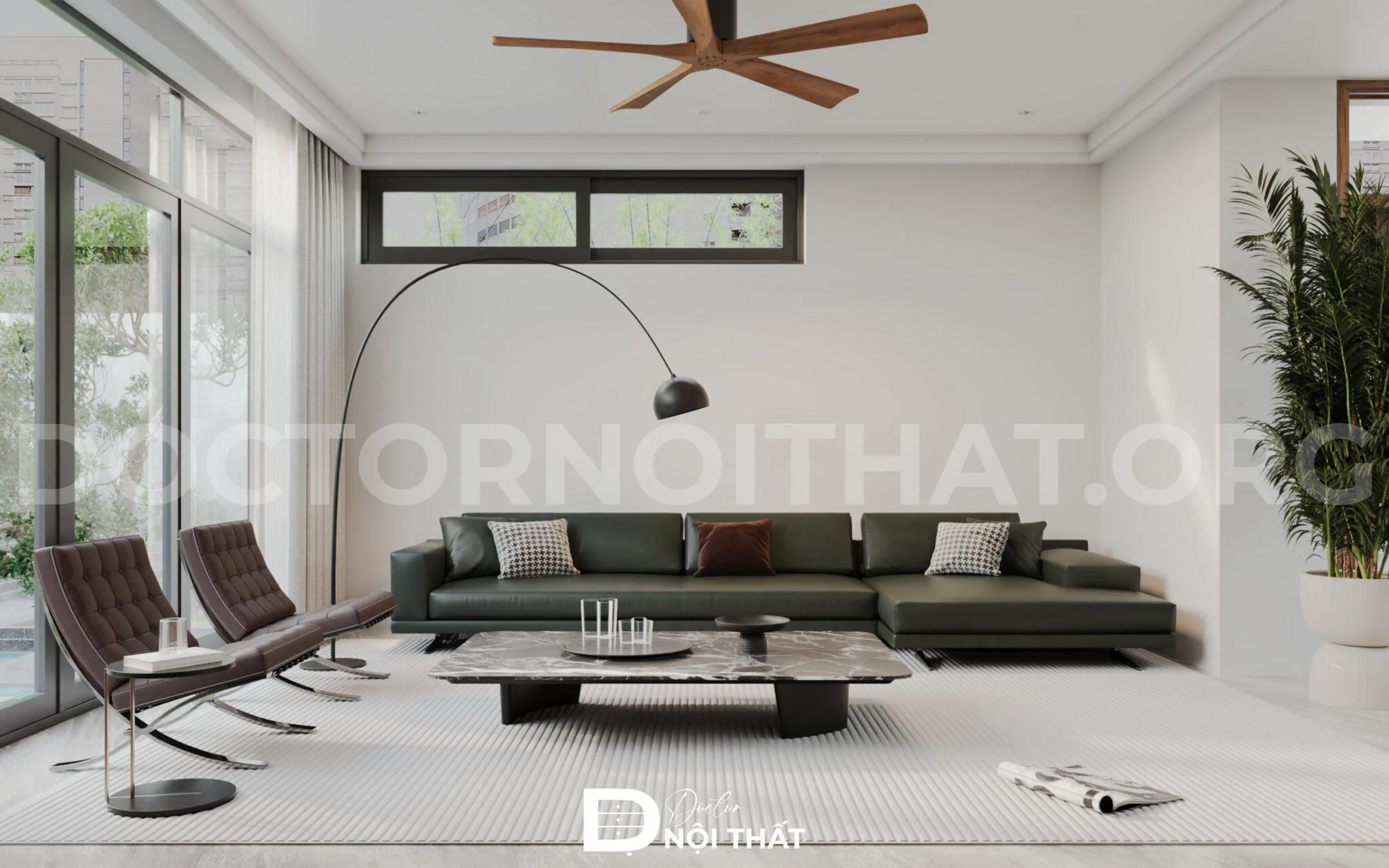 Mẫu thiết kế nội thất nhà cấp 4 đơn giản, đầy đủ tiện nghi